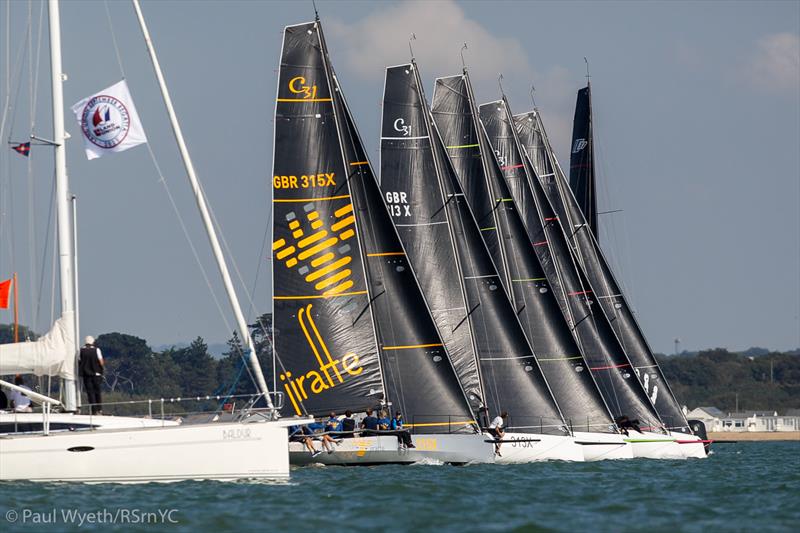 Cape 31 start on day 2 of the Land Union September Regatta - photo © Paul Wyeth / RSrnYC