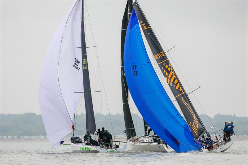 Jiraffe, Cape31 during HYS Hamble Winter Series Race Week 2 - photo © Paul Wyeth / Hamble Winter Series