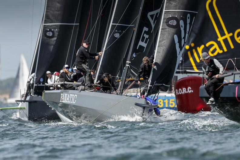 Places shuffled on every mark rounding in the Cape 31 fleet - 2022 RORC Vice Admiral's Cup photo copyright Paul Wyeth / pwpictures.com taken at Royal Ocean Racing Club and featuring the Cape 31 class
