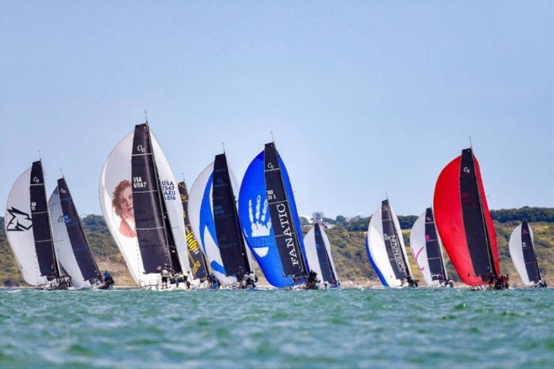 Cape 31 Class at Cowes Week photo copyright Trond Teigen - KNS taken at Cowes Combined Clubs and featuring the Cape 31 class