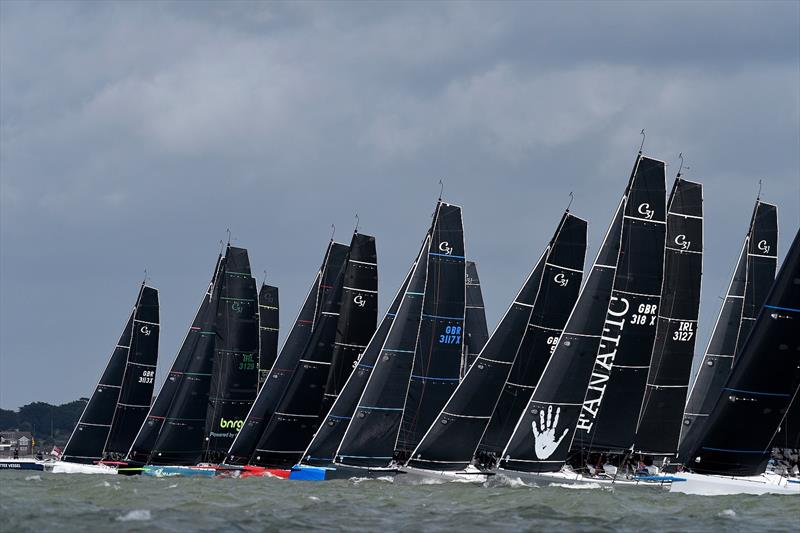 The Hamble Yacht Services Cape 31 Nationals photo copyright Rick Tomlinson taken at Royal Yacht Squadron and featuring the Cape 31 class