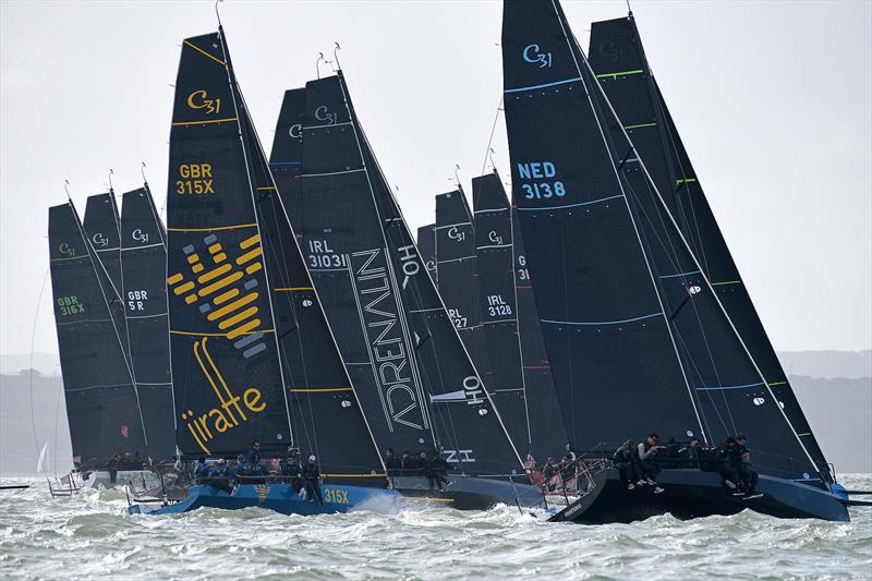 The Hamble Yacht Services Cape 31 Nationals photo copyright Rick Tomlinson taken at Royal Yacht Squadron and featuring the Cape 31 class