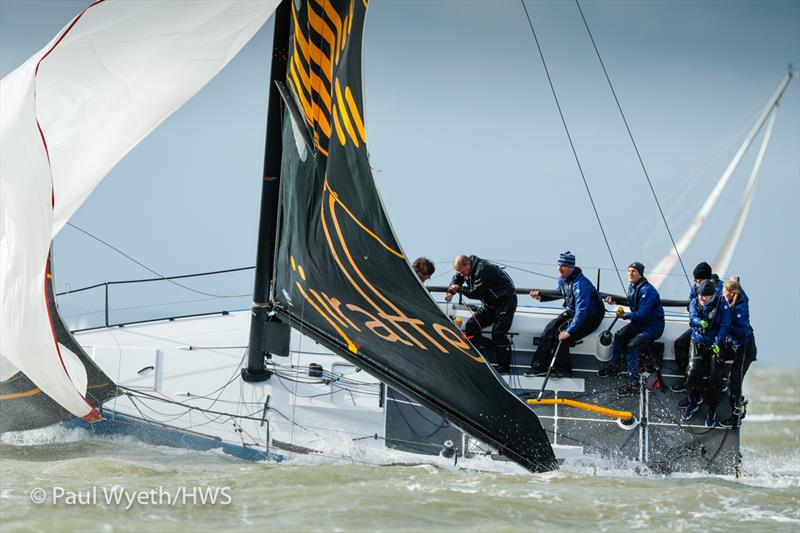 Jiraffe, Cape 31 during 2022 Hamble Winter Series week 3 - photo © Paul Wyeth / www.pwpictures.com