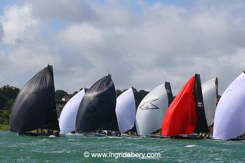 Cowes Week 2023 Day 1 photo copyright Ingrid Abery / www.ingridabery.com taken at Cowes Combined Clubs and featuring the Cape 31 class