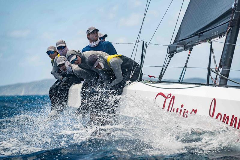 Class win for Cape 31 Flying Jenny, owned by Sandy Askew - 2024 BVI Spring Regatta and Sailing Festival photo copyright Alex Turnbull / Tidal Pulse Media taken at Royal BVI Yacht Club and featuring the Cape 31 class