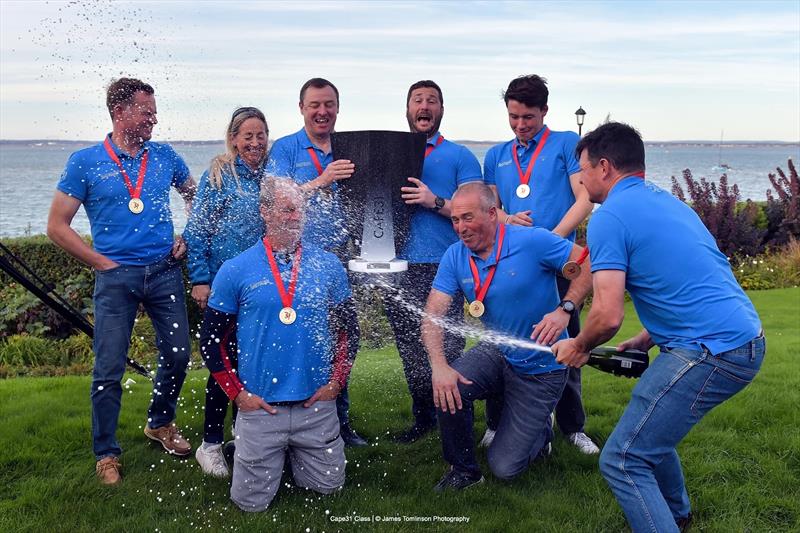 2023 Cape 31 Race Circuit Champions Shotgunn photo copyright James Tomlinson Photography taken at Royal Yacht Squadron and featuring the Cape 31 class