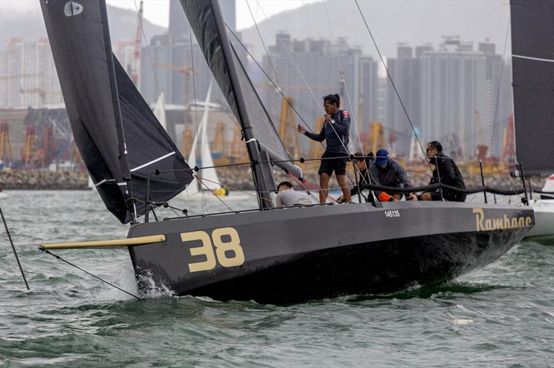 Rampage, RHKYC Autumn Regatta 2023 photo copyright Guy Nowell / RHKYC taken at Royal Hong Kong Yacht Club and featuring the Cape 31 class