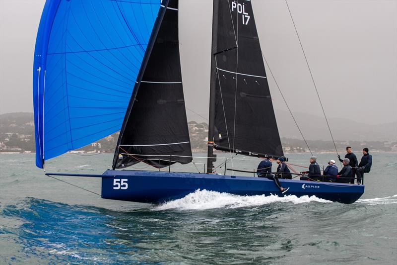 Round 2 in St Tropez photo copyright Tom Cheney taken at Yacht Club de Porquerolles and featuring the Cape 31 class