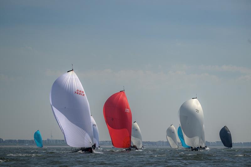 Cape 31 Race Circuit UK Round 2 photo copyright Jason Ludlow taken at Royal Thames Yacht Club and featuring the Cape 31 class