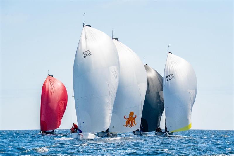 Cape 31 Med Circuit in Hyères photo copyright Stefano Bacchiani / Zerogradinord taken at COYCH Hyeres and featuring the Cape 31 class
