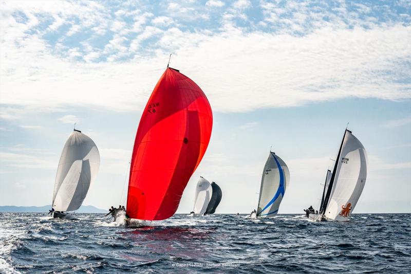 Cape 31 Med Circuit in Hyères photo copyright Stefano Bacchiani / Zerogradinord taken at COYCH Hyeres and featuring the Cape 31 class
