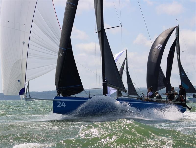 2025 Hamble Yacht Services Cape 31 UK Nationals photo copyright Johnathan Howe & Megan Robertson taken at Royal Yacht Squadron and featuring the Cape 31 class