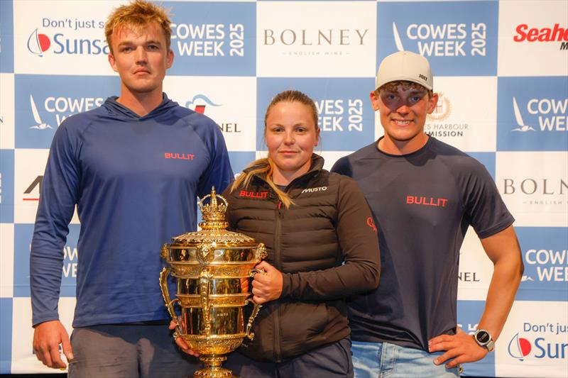 Winners of the Queen's Cup, Bullit - Cowes Week 2025 - photo © Paul Wyeth / www.pwpictures.com