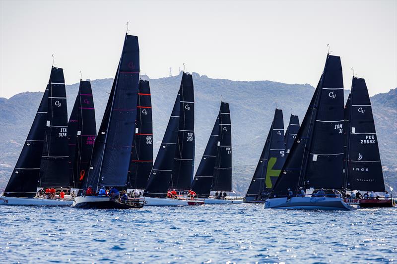 Cape 31 Med Round 1 at Porto Cervo - photo © Sailing Energy