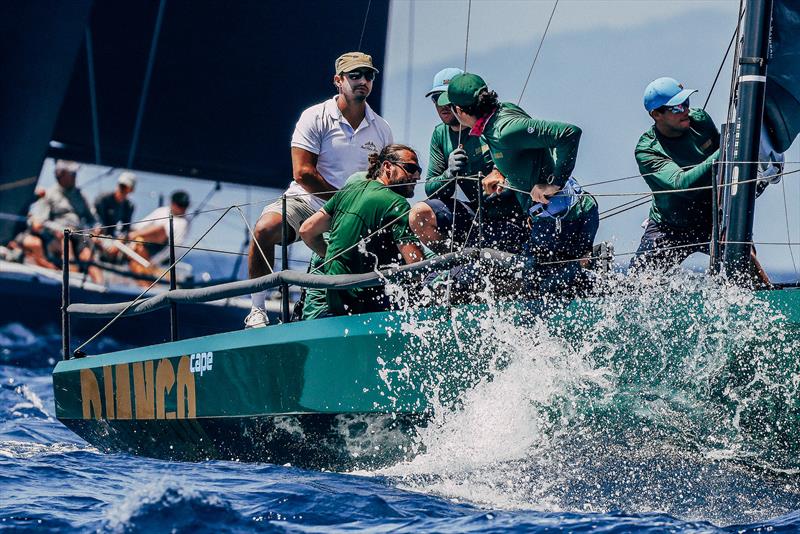 Django on day 1 - Cape 31 Mediterranean Circuit Round 4 in Scarlino photo copyright Pedro Martinez / Sailing Energy taken at Club Nautico Scarlino and featuring the Cape 31 class