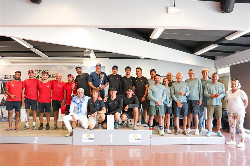 2026 Cape 31 Mediterranean Series in Hyères Podium - photo © Sailing Energy / Cape 31 Class Association