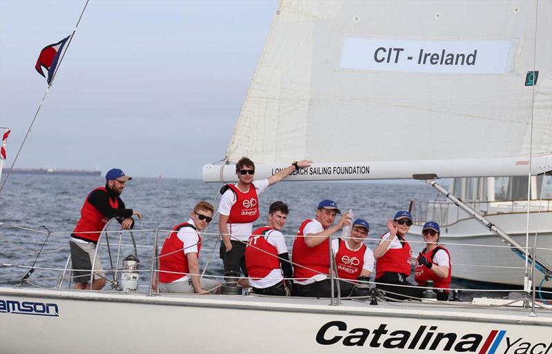 2018 Port of Los Angeles Harbor Cup - Day 1 photo copyright Bronny Daniels / JoySailing taken at Los Angeles Yacht Club and featuring the Catalina 37 class