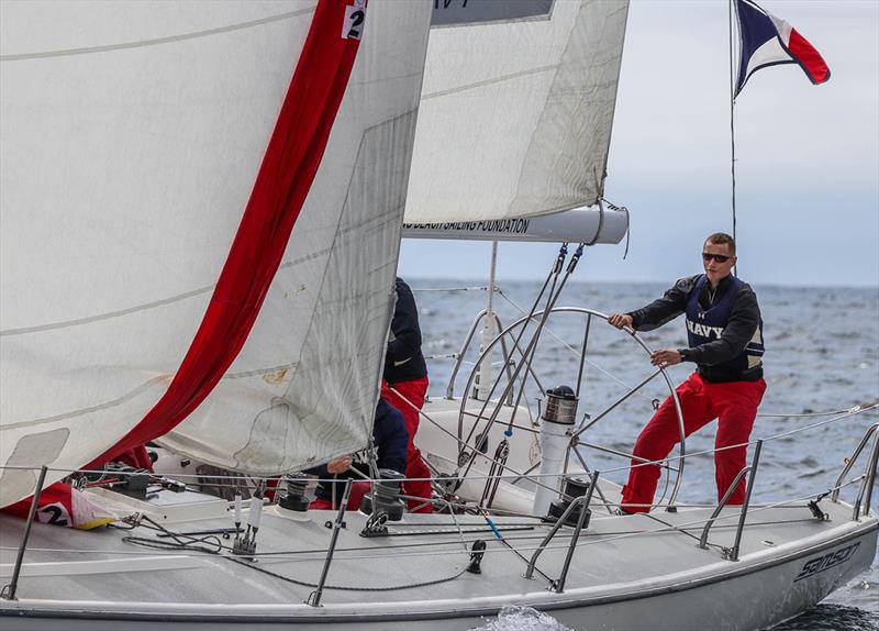 Navy - 2018 Port of Los Angeles Harbor Cup - Day 3 photo copyright Bronny Daniels / Joysailing taken at Los Angeles Yacht Club and featuring the Catalina 37 class