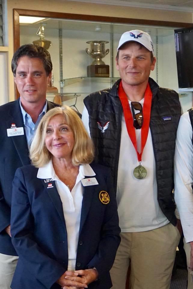 Dean Barker (right) Final Day - Ficker Cup, Long Beach Yacht Club photo copyright Long Beach Yacht Club taken at  and featuring the Catalina 37 class