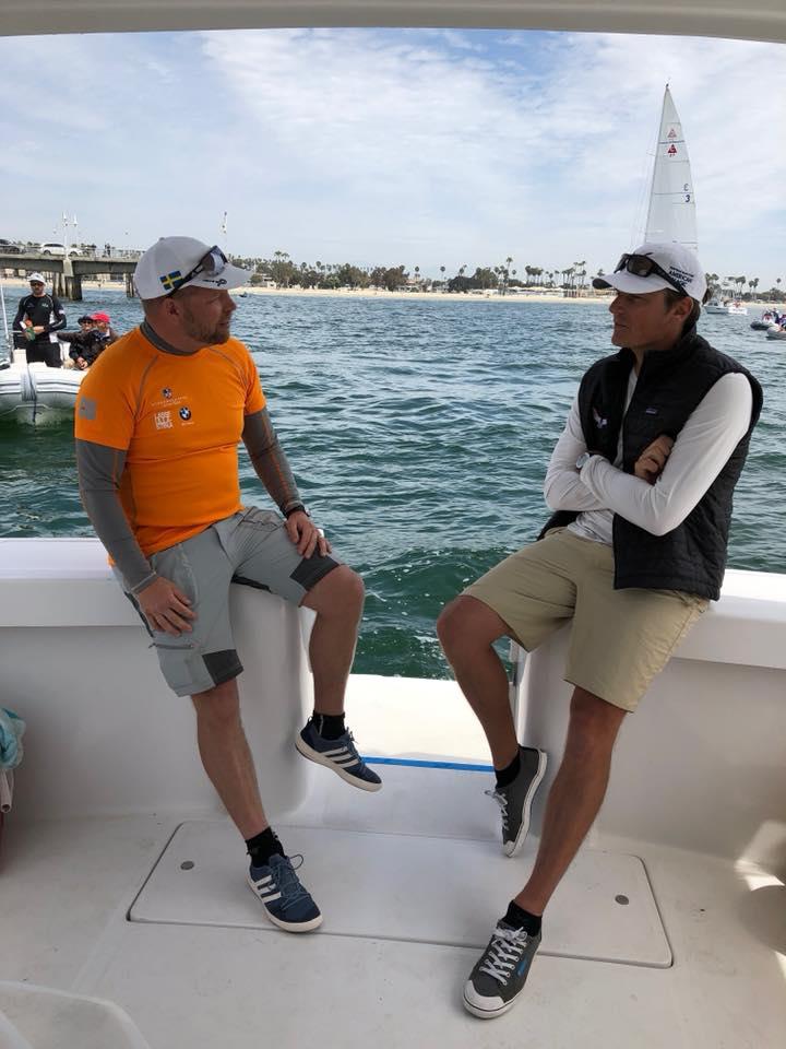 Johnie Berntsson and Dean Barker - Final Day - Ficker Cup, Long Beach Yacht Club photo copyright Long Beach Yacht Club taken at  and featuring the Catalina 37 class