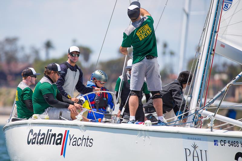 Congressional Cup - Day 2, Long Beach Yacht Club, April 19, 2018 photo copyright Sharon Green / ULTIMATE SAILING taken at Long Beach Yacht Club and featuring the Catalina 37 class