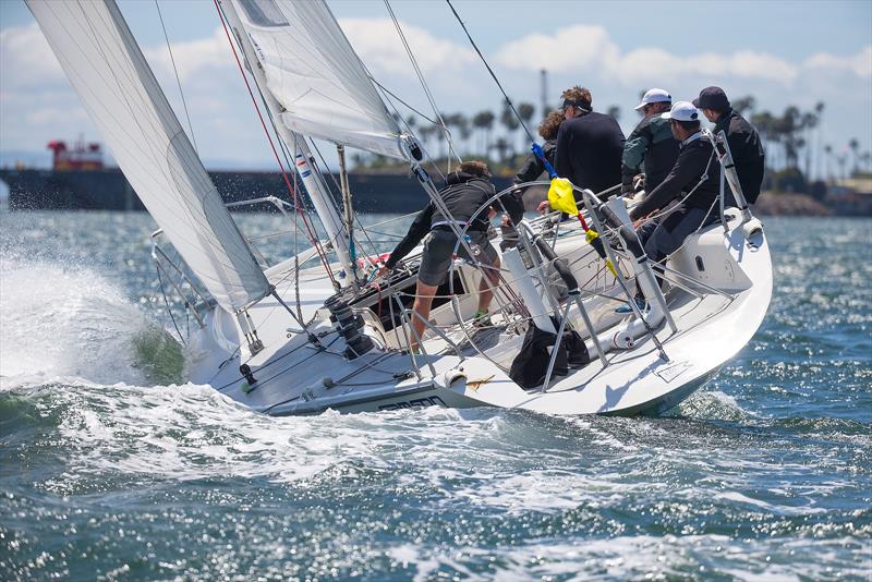 Congressional Cup - Day 2, Long Beach Yacht Club, April 19, 2018 photo copyright Sharon Green / ULTIMATE SAILING taken at Long Beach Yacht Club and featuring the Catalina 37 class