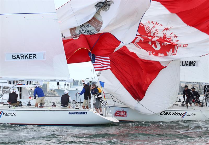 Congressional Cup - Day 2, Long Beach Yacht Club, April 19, 2018 - photo © Bronny Daniels