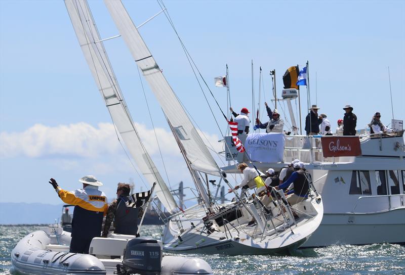 Congressional Cup - Day 2, Long Beach Yacht Club, April 19, 2018 photo copyright Bronny Daniels taken at Long Beach Yacht Club and featuring the Catalina 37 class