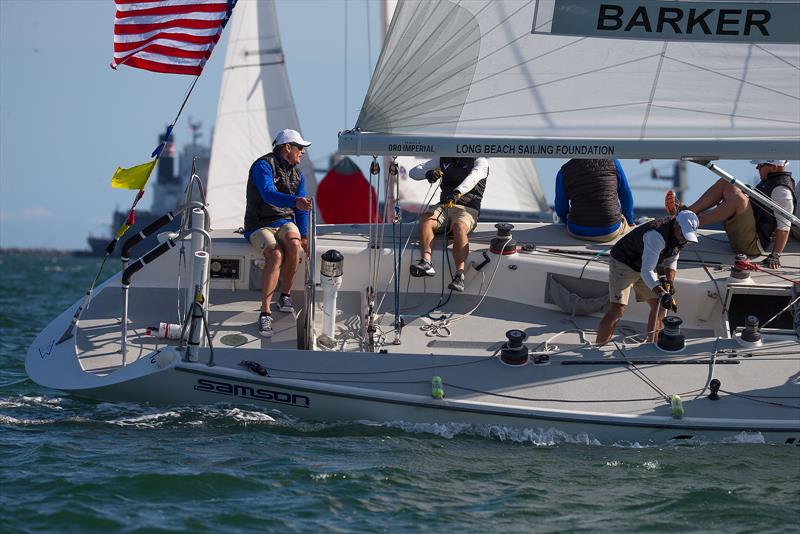Congressional Cup - Day 2, Long Beach Yacht Club, April 19, 2018 photo copyright Sharon Green / ULTIMATE SAILING taken at Long Beach Yacht Club and featuring the Catalina 37 class