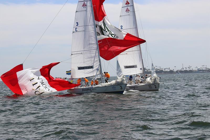 Congressional Cup Day 4, Long Beach Yacht Club, April 21, 2018 - photo © Bronny Daniels