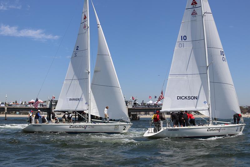 Congressional Cup Day 4, Long Beach Yacht Club, April 21, 2018 - photo © Bronny Daniels