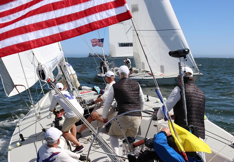 Final Day, 2018 Congressional Cup, Long Beach, April 22, 2018 photo copyright Bronny Daniels taken at Long Beach Yacht Club and featuring the Catalina 37 class