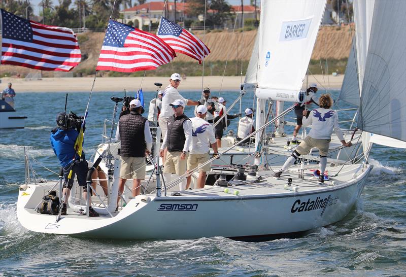 Final Day, 2018 Congressional Cup, Long Beach, April 22, 2018 photo copyright Bronny Daniels taken at Long Beach Yacht Club and featuring the Catalina 37 class