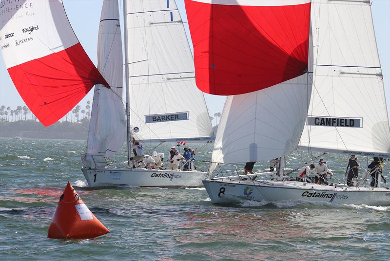 Final Day, 2018 Congressional Cup, Long Beach, April 21, 2018 photo copyright Bronny Daniels taken at Long Beach Yacht Club and featuring the Catalina 37 class