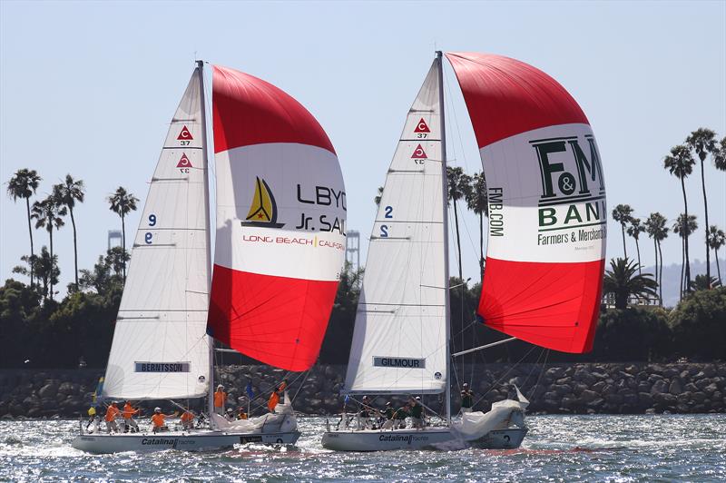 Final Day, 2018 Congressional Cup, Long Beach, April 21, 2018 photo copyright Bronny Daniels taken at Long Beach Yacht Club and featuring the Catalina 37 class