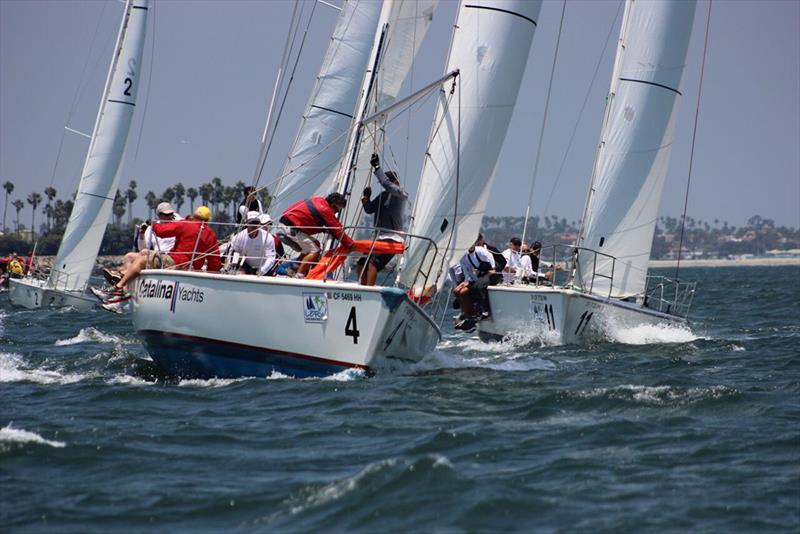 Ullman Sails Long Beach Race Week 2017 photo copyright Erin Rustigan Photo taken at Long Beach Yacht Club and featuring the Catalina 37 class