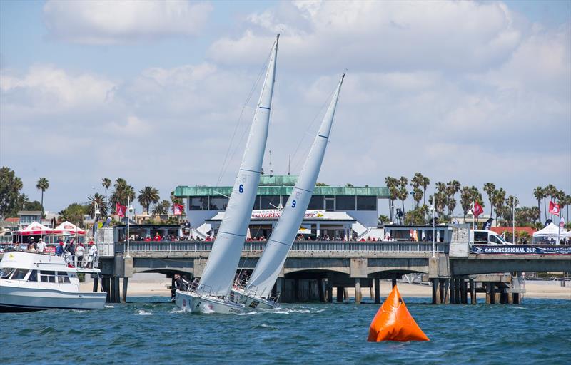 Long Beach Yacht Club have pioneered most of the major developments in Match Racing. Day 2, Congressional Cup, Long Beach Yacht Club photo copyright Bronny Daniel taken at Long Beach Yacht Club and featuring the Catalina 37 class