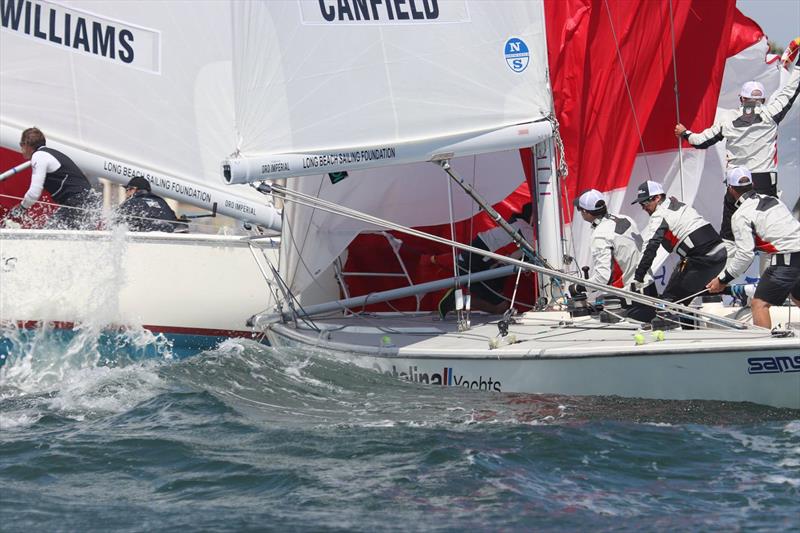 Taylor Cranfield, Day 2, Congressional Cup, Long Beach Yacht Club - photo © Bronny Daniels 