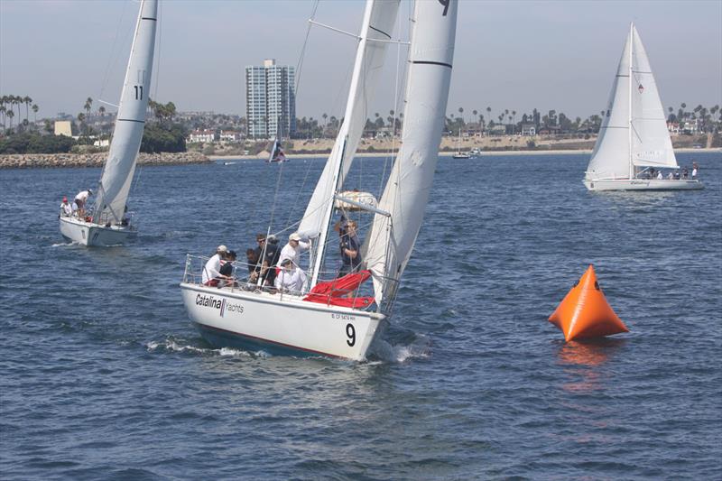 2019 Long Beach Yacht Club Heroes Regatta photo copyright SeaToSkyImages: Mike Reed/Tom Heato taken at Long Beach Yacht Club and featuring the Catalina 37 class