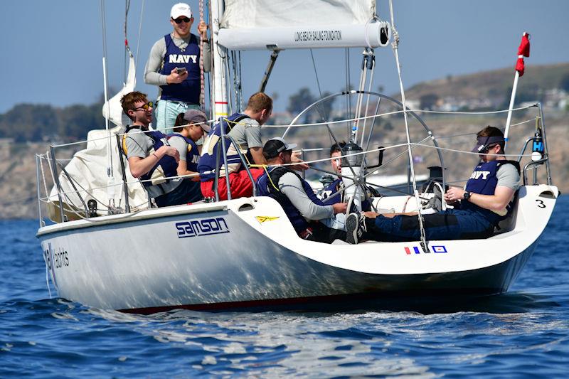 Los Angeles Harbor Cup Day 3 photo copyright Laurie Morrison Photography taken at Los Angeles Yacht Club and featuring the Catalina 37 class