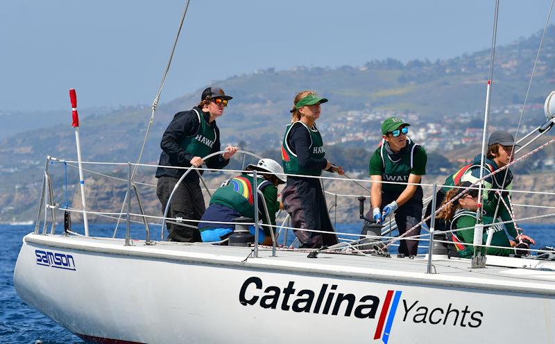 Los Angeles Harbor Cup Day 3 photo copyright Laurie Morrison Photography taken at Los Angeles Yacht Club and featuring the Catalina 37 class