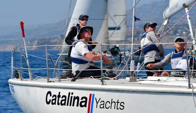 Los Angeles Harbor Cup Day 3 photo copyright Laurie Morrison Photography taken at Los Angeles Yacht Club and featuring the Catalina 37 class