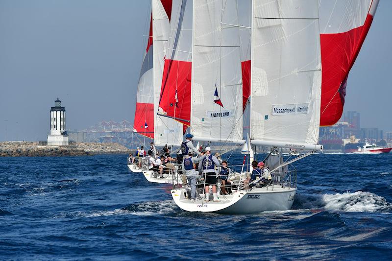 Los Angeles Harbor Cup Day 3 photo copyright Laurie Morrison Photography taken at Los Angeles Yacht Club and featuring the Catalina 37 class