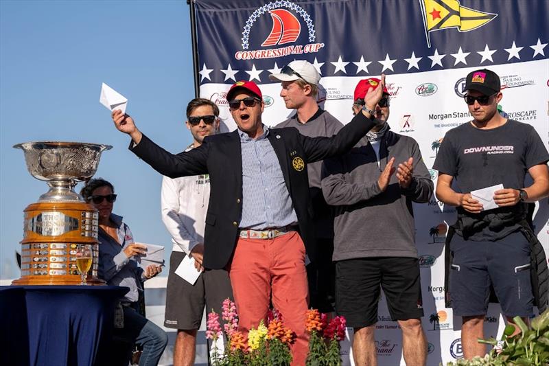 Presentation - Final day - Congressional Cup - April 2022 - Long Beach Yacht Club - photo © Ian Roman / WMRT