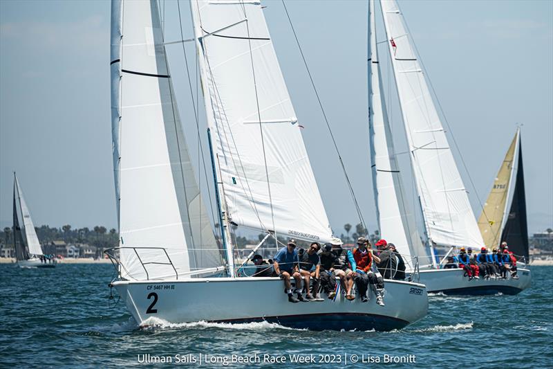 Catalina 37 Class Winner: Shore Team Racing, Marchal Benedict, Long Beach YC / RYC - Ullman Long Beach Race Week 2023, final day - photo © Lisa Bronitt