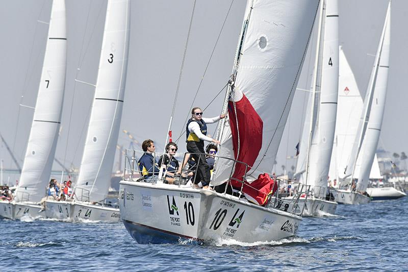 POLA Harbor Cup photo copyright Betsy Crowfoot taken at Los Angeles Yacht Club and featuring the Catalina 37 class