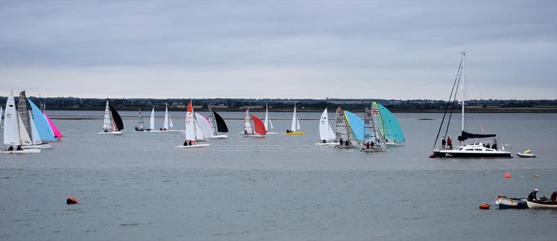 East Coast Piers Race photo copyright Andy Perks taken at Marconi Sailing Club and featuring the Catamaran class