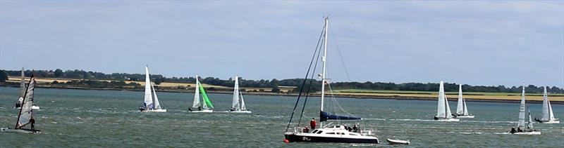 Zhik East Coast Piers Race 2017 photo copyright Chris Kirby taken at Marconi Sailing Club and featuring the Catamaran class