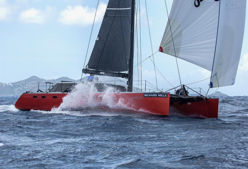 Race 2 on Lloyd Thornburg's Phaedo at Les Voiles de St Barth - photo © Rachel Fallon-Langdon / Team Phaedo