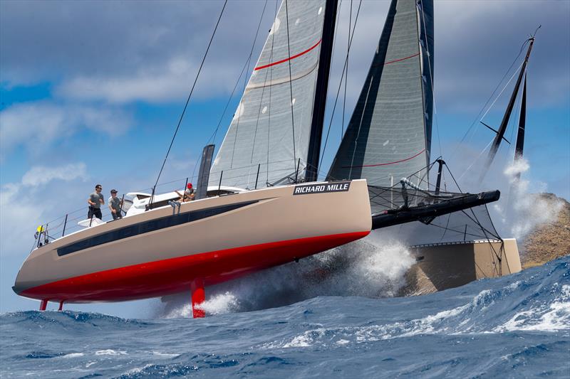 Les Voiles de Saint Barth Richard Mille photo copyright Christophe Jouany taken at Saint Barth Yacht Club and featuring the Catamaran class